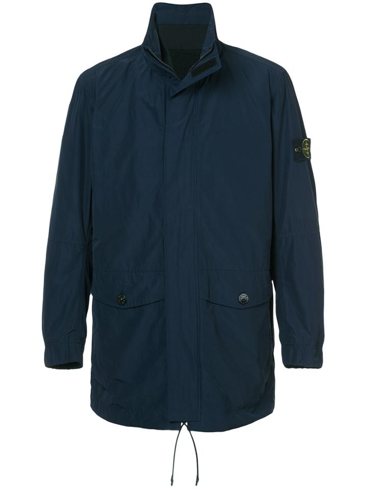 Stone Island Weatherproof Parka - Blue