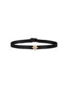 Shay Mini Starburst Anklet - Black