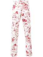 Gucci Sea Storm Print Trousers, Men's, Size: 52, Nude/neutrals, Cotton/rayon