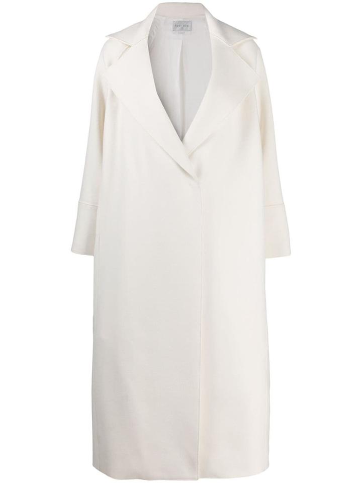 Forte Forte Oversized Single-breasted Coat - Neutrals