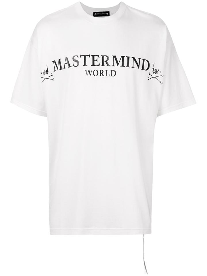 Mastermind World Logo Print T-shirt - White