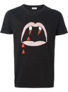 Saint Laurent 'blood Luster' T-shirt, Men's, Size: Xl, Black, Cotton