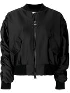 Chiara Ferragni Logomania Gem Embellished Bomber Jacket - Black