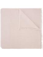 Denis Colomb Fringed Scarf - Nude & Neutrals