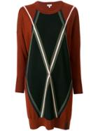 Kenzo Knit Day Dress - Brown