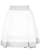 Jonathan Simkhai Frayed A-line Skirt
