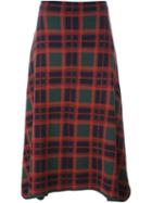 Cédric Charlier Tartan Skirt