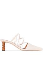 Rejina Pyo Lisa Multi-strap Mules - White