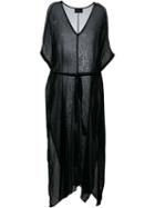 Lost & Found Ria Dunn Long Kaftan Dress, Women's, Size: Xs, Black, Cotton