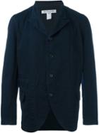 Comme Des Garçons Shirt Back Print Denim Blazer, Men's, Size: Medium, Blue, Cotton