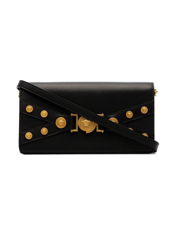 Versace Tribute Clutch Bag - Black