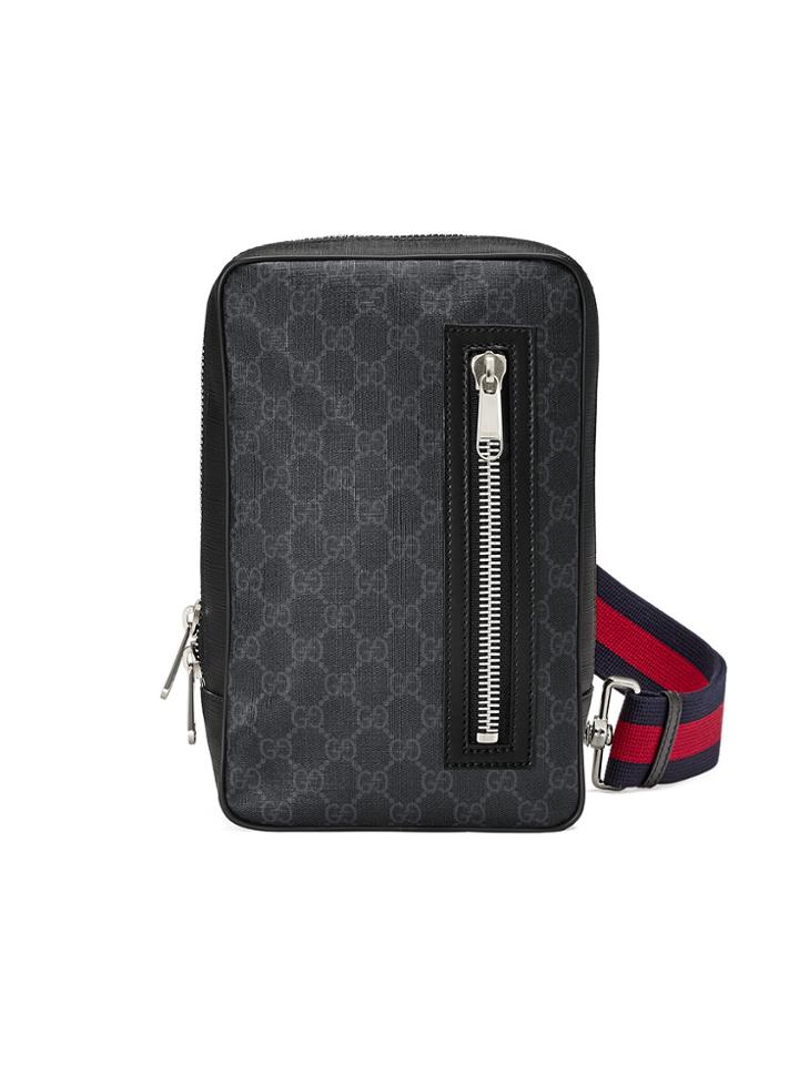 Gucci Gg Supreme Belt Bag - Black