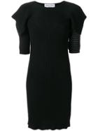Sonia Rykiel Fitted Knit Dress - Black