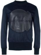 Calvin Klein Jeans Logo Print Sweatshirt, Men's, Size: Xl, Blue, Polyester