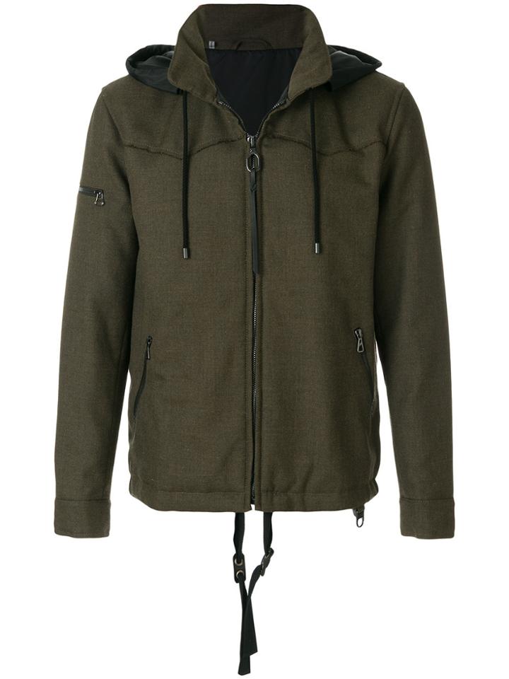 Lanvin Technical Drawstring Jacket - Green