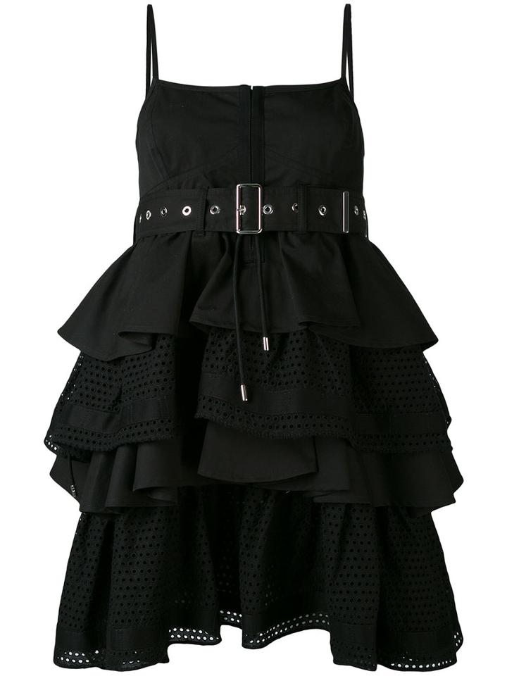 Domek Dress - Women - Cotton/polyester - 42, Cotton/polyester, Diesel Black Gold