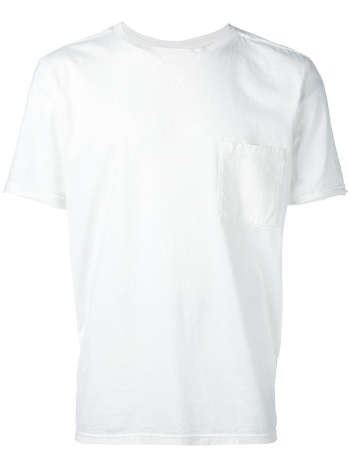 The Soloist - Wardrobe S/s Pocket Crew Neck T-shirt - Men - Cotton - M, White, Cotton