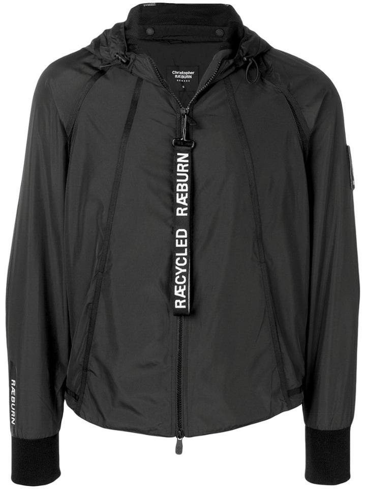 Raeburn Lightweight Hooded Jacket - Black