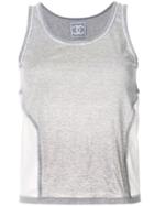 Chanel Pre-owned Scoop Neck Tank Top - Grey