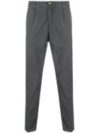 Haikure High Waisted Tailored Trousers - Grey