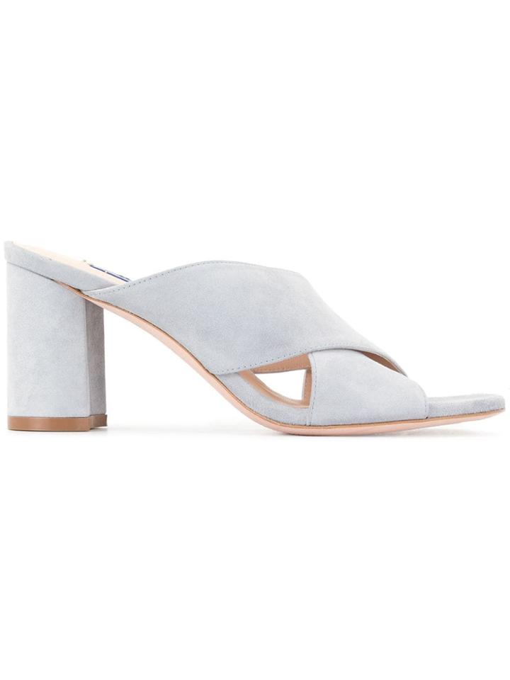 Stuart Weitzman Smoky Amethyst Pumps - Blue