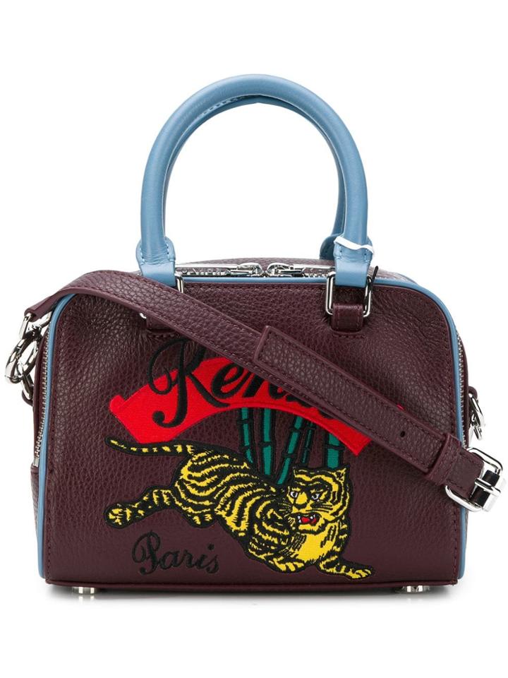 Kenzo Embroidered Bowling Bag