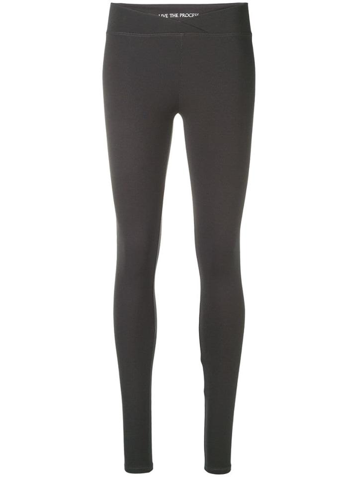 Live The Process V-waist Leggings - Grey