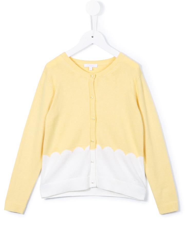 Chloé Kids Cloud Cardigan, Girl's, Size: 8 Yrs, Yellow/orange