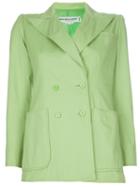 Yves Saint Laurent Vintage Pastel Blazer, Size: 34, Green