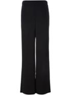 P.a.r.o.s.h. Wide Leg Trousers, Women's, Size: Medium, Black, Polyester