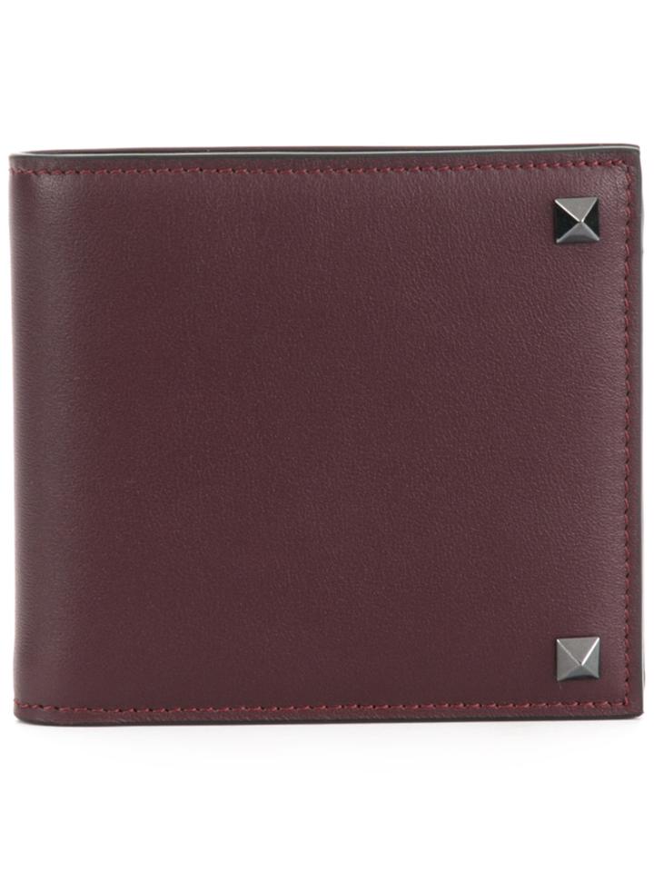 Valentino Garavani Billfold Card Wallet - Red