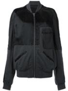 Haider Ackermann - Bomber Jacket - Women - Cotton - S, Black, Cotton