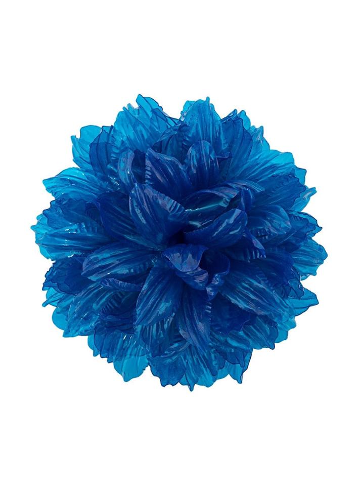 Molly Goddard Flower Brooch - Blue