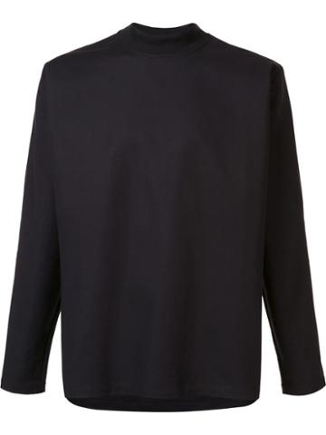 Ne. Sense Crew Neck Sweatshirt, Men's, Size: Large, Black, Cotton/elastodiene
