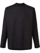 Ne. Sense Crew Neck Sweatshirt, Men's, Size: Large, Black, Cotton/elastodiene