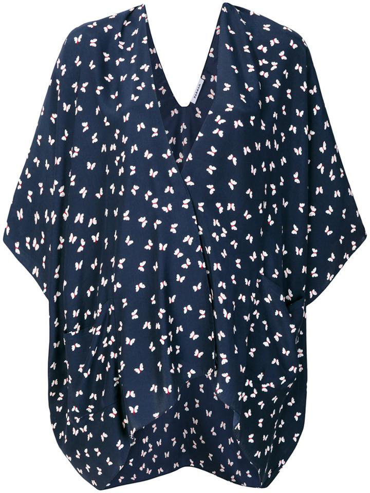 P.a.r.o.s.h. Butterfly Kimono - Blue