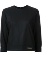 Theatre Products Three-quarters Sleeve Knit Blouse, Women's, Black, Wool