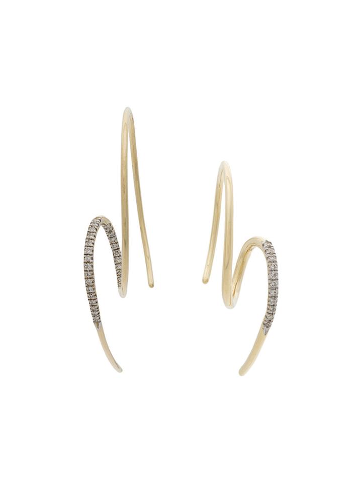 Maria Black 14kt Yellow Gold Dreamcatcher / Racer Diamond Set Of