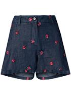 Love Moschino Ladybird Shorts - Blue