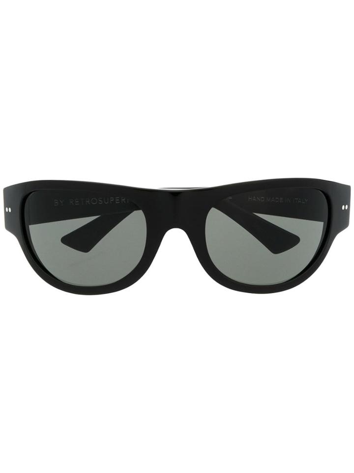 Retrosuperfuture Reed Sunglasses - Black Italian Acetate