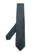 Giorgio Armani Woven Squiggle Tie - Grey