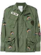 As65 Cargo Army Jacket - Green
