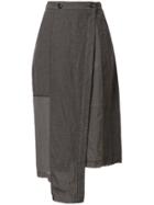 Lost & Found Rooms Uneven Length Skirt - Grey