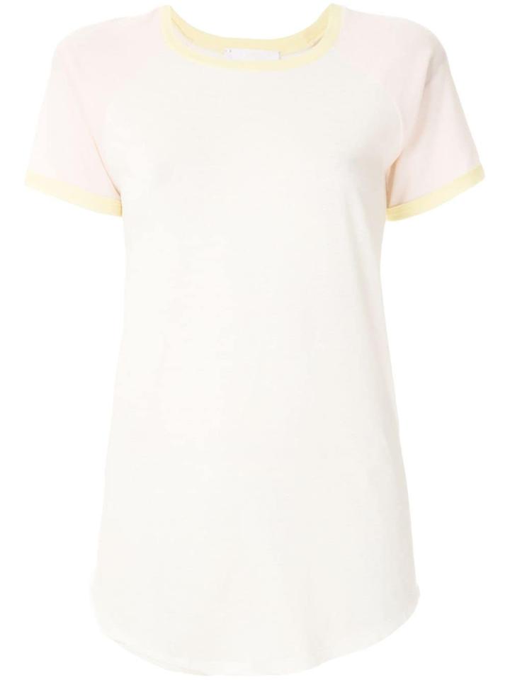 Andrea Bogosian Raglan Sleeves T-shirt - White