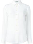 Saint Laurent Classic Shirt, Women's, Size: 40, White, Silk