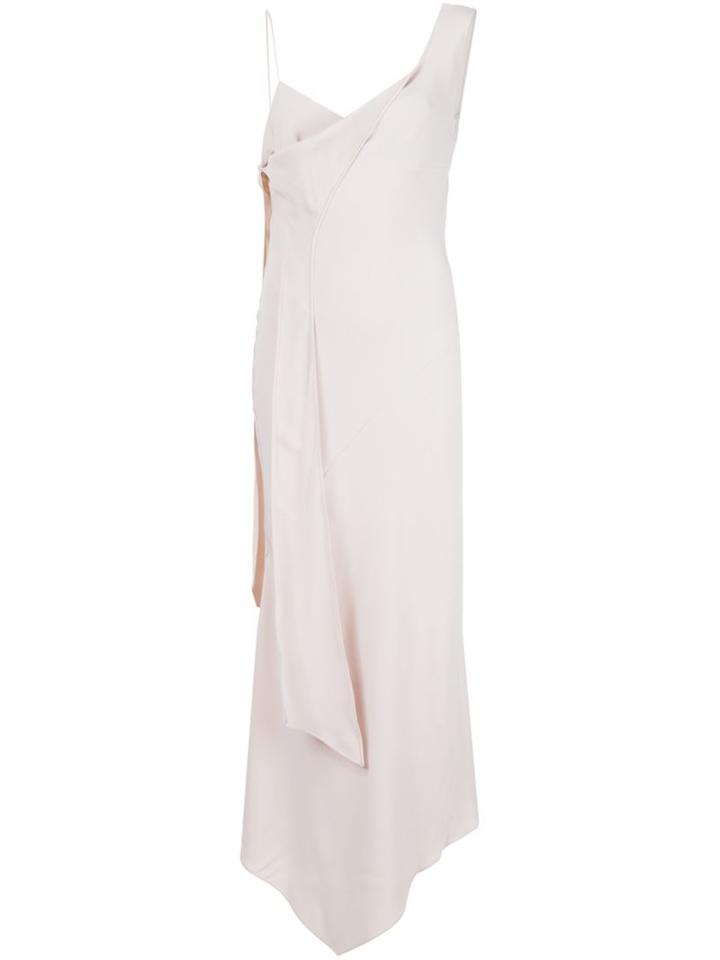 Maison Margiela Draped Detail Asymmetric Dress