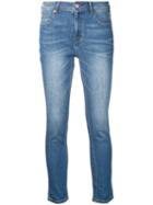 Guild Prime Cropped Jeans, Women's, Size: 34, Blue, Cotton/polyurethane