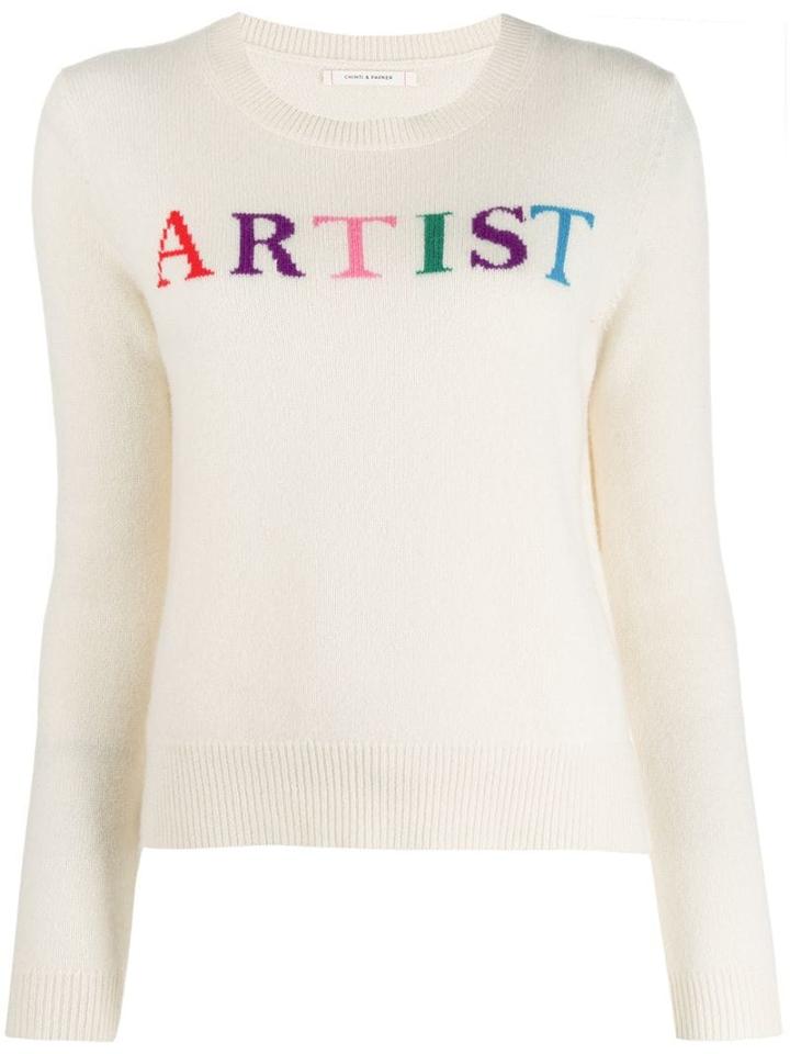 Chinti & Parker Long-sleeve Knitted Jumper - Neutrals