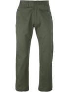 E. Tautz - Chino Trousers - Men - Cotton - 38, Green, Cotton