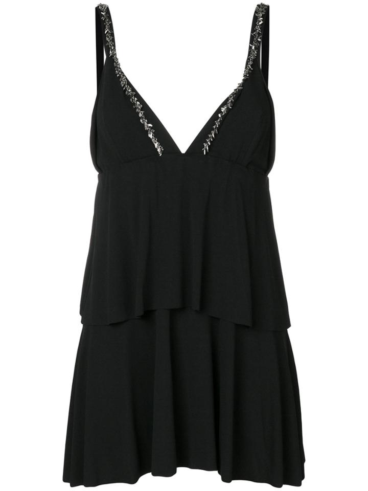 Saint Laurent Layed Style Dress - Black